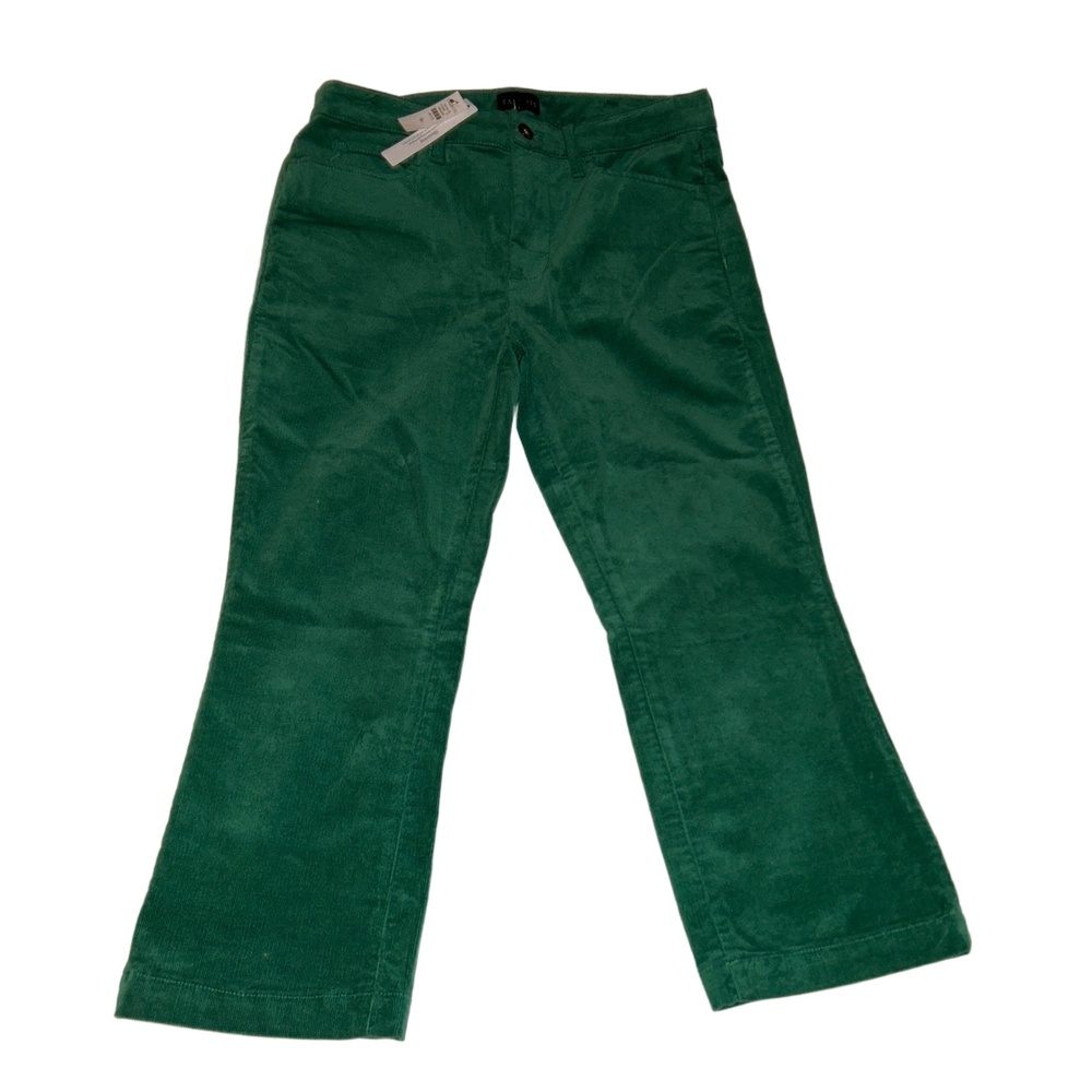 Talbots Green Corduroy Bootcut Womens Pants Size Petite 6 - Picture 2 of 7